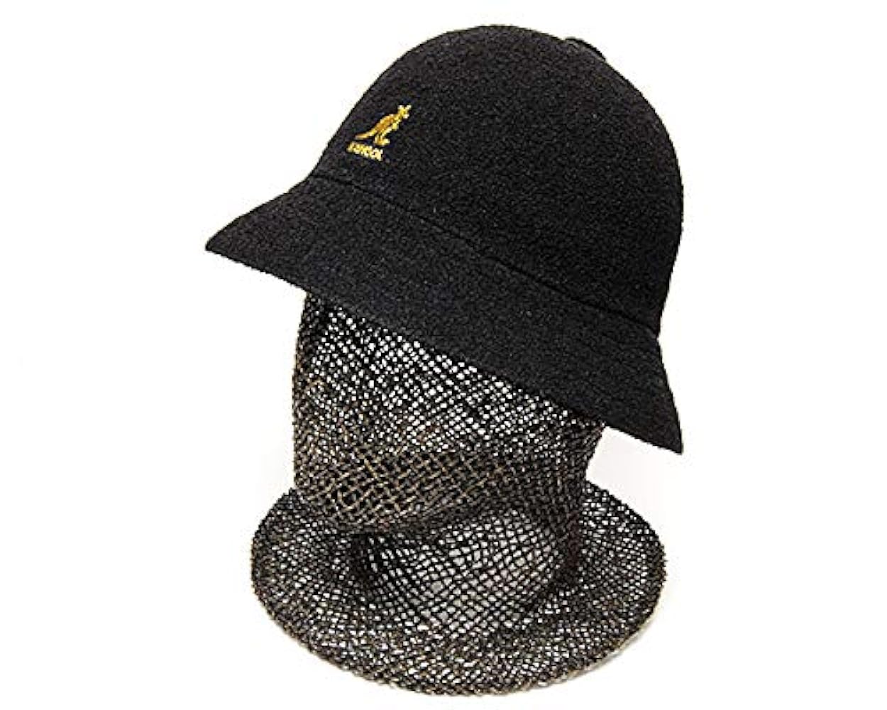 ★KANGOL Bermuda Casual★ ブラックxブルー【L】未使用 KANGOL BERMUDA CASUAL | S(06) *BLACK (01) | KANGOL